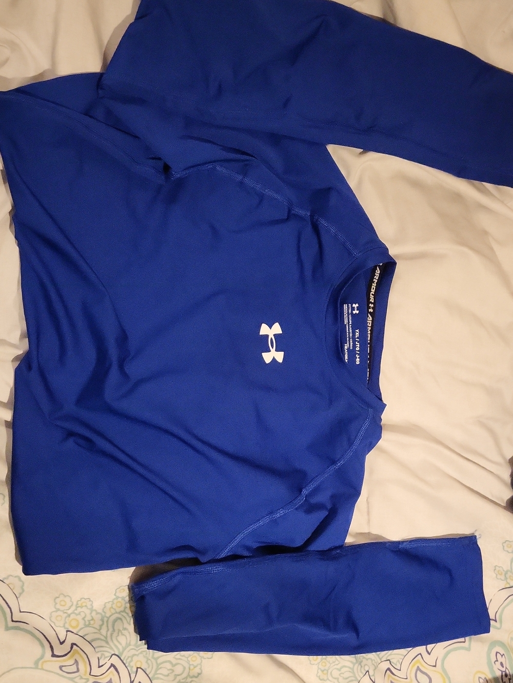 Under Armour Blue Performance Long Sleeve Shirt